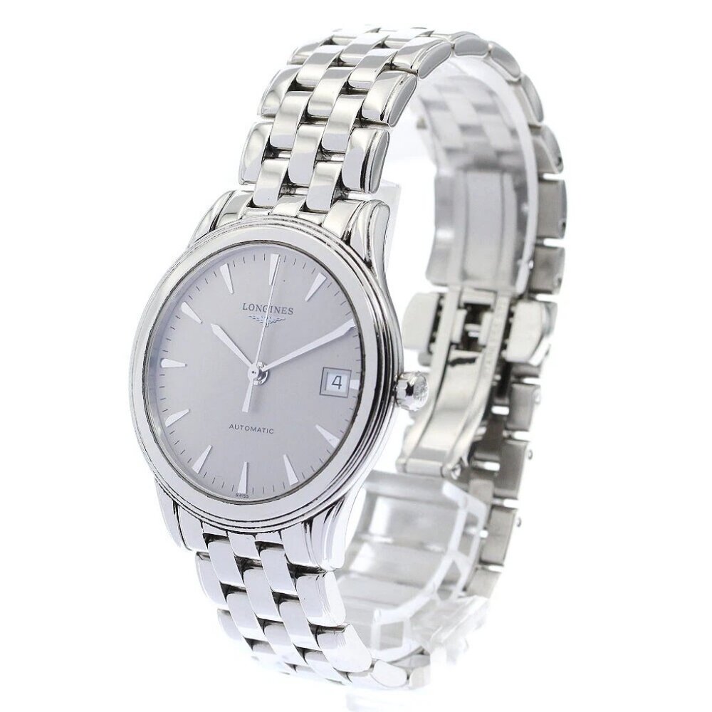 Longines Flagship Date Silver Dial Automatic Men'… - image 3